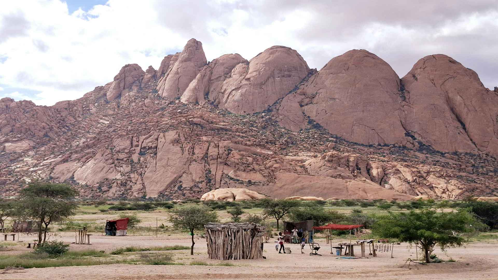 Spitzkoppe granite rock formations and landscape