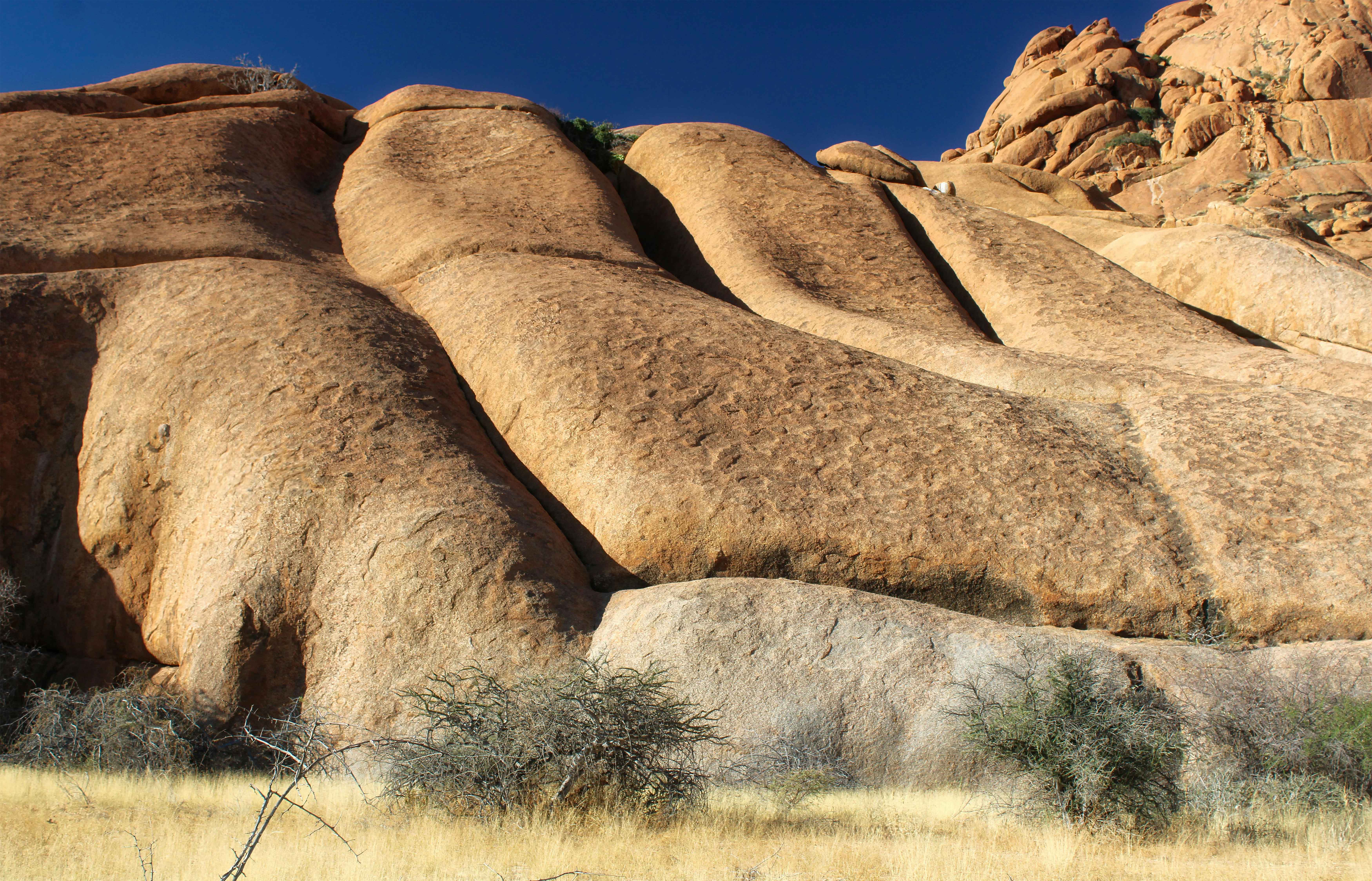 Spitzkoppe sunset over granite peaks