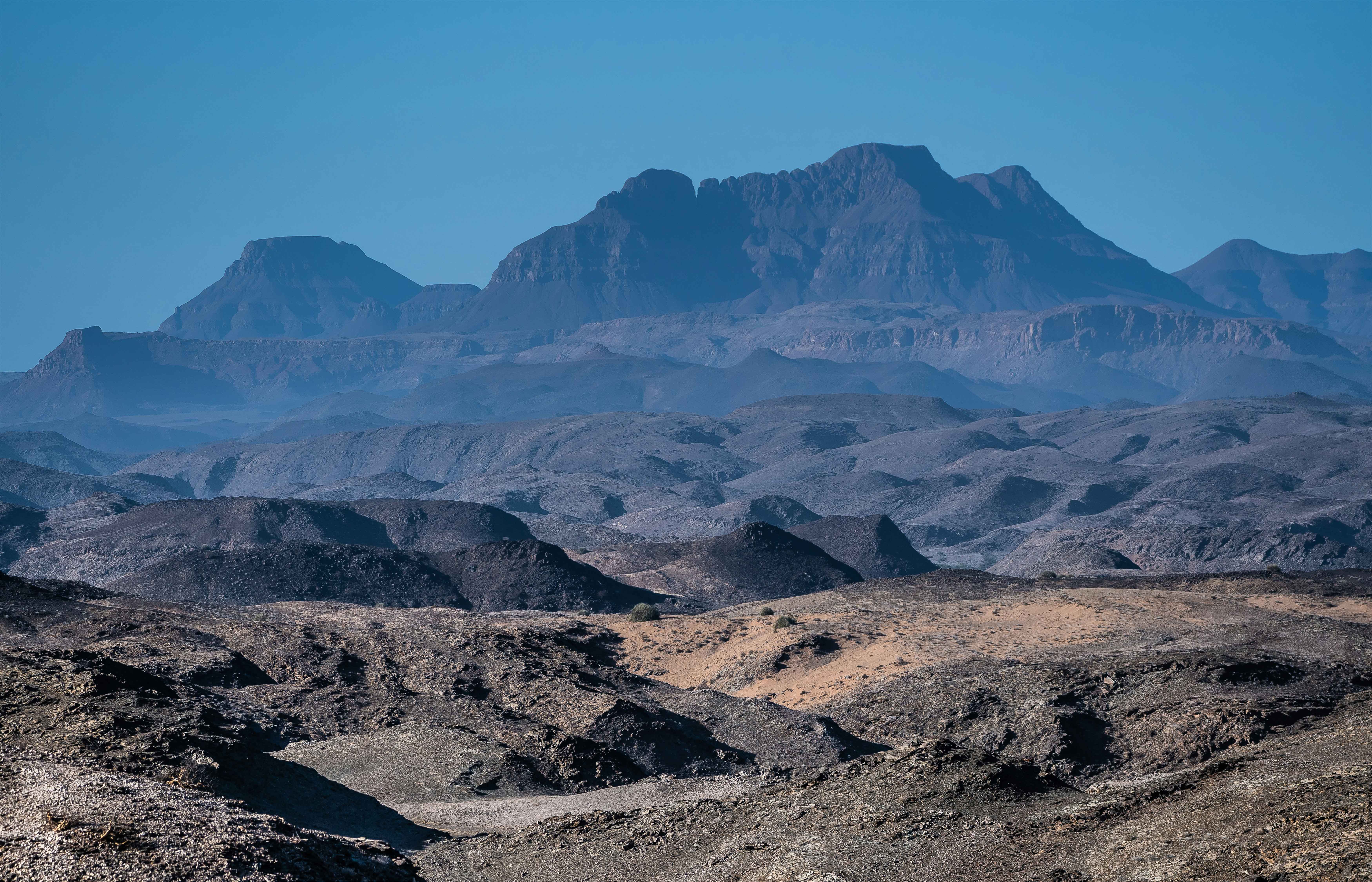 Hot day in Damaraland, Namibia