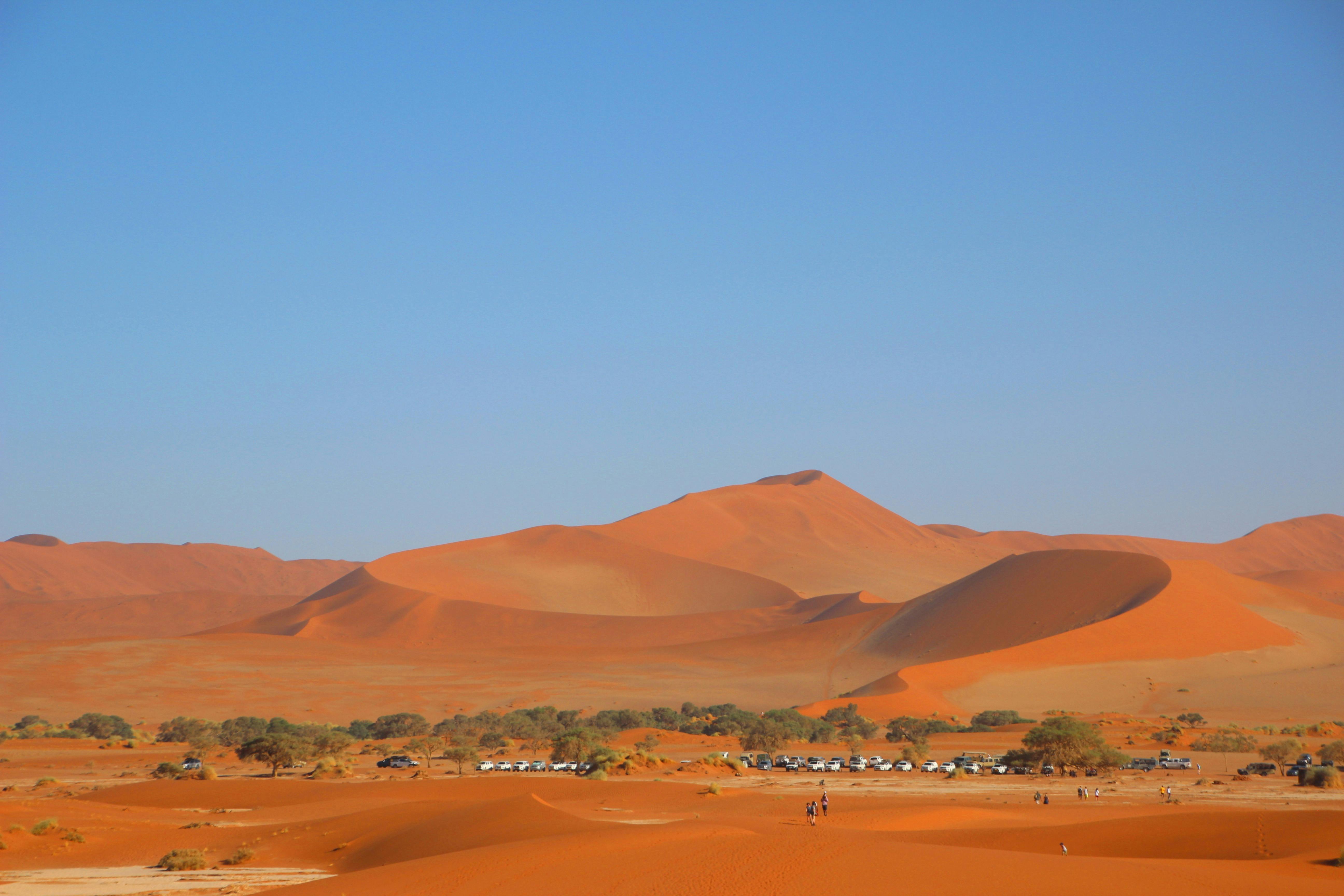 Experience the breathtaking beauty of Sossusvlei iconic sand dunes in Namibia Namib Desert